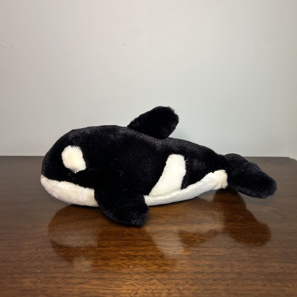 Plush Orca Killer Whale With Sound 9"